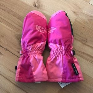 2T North Face winter mittens